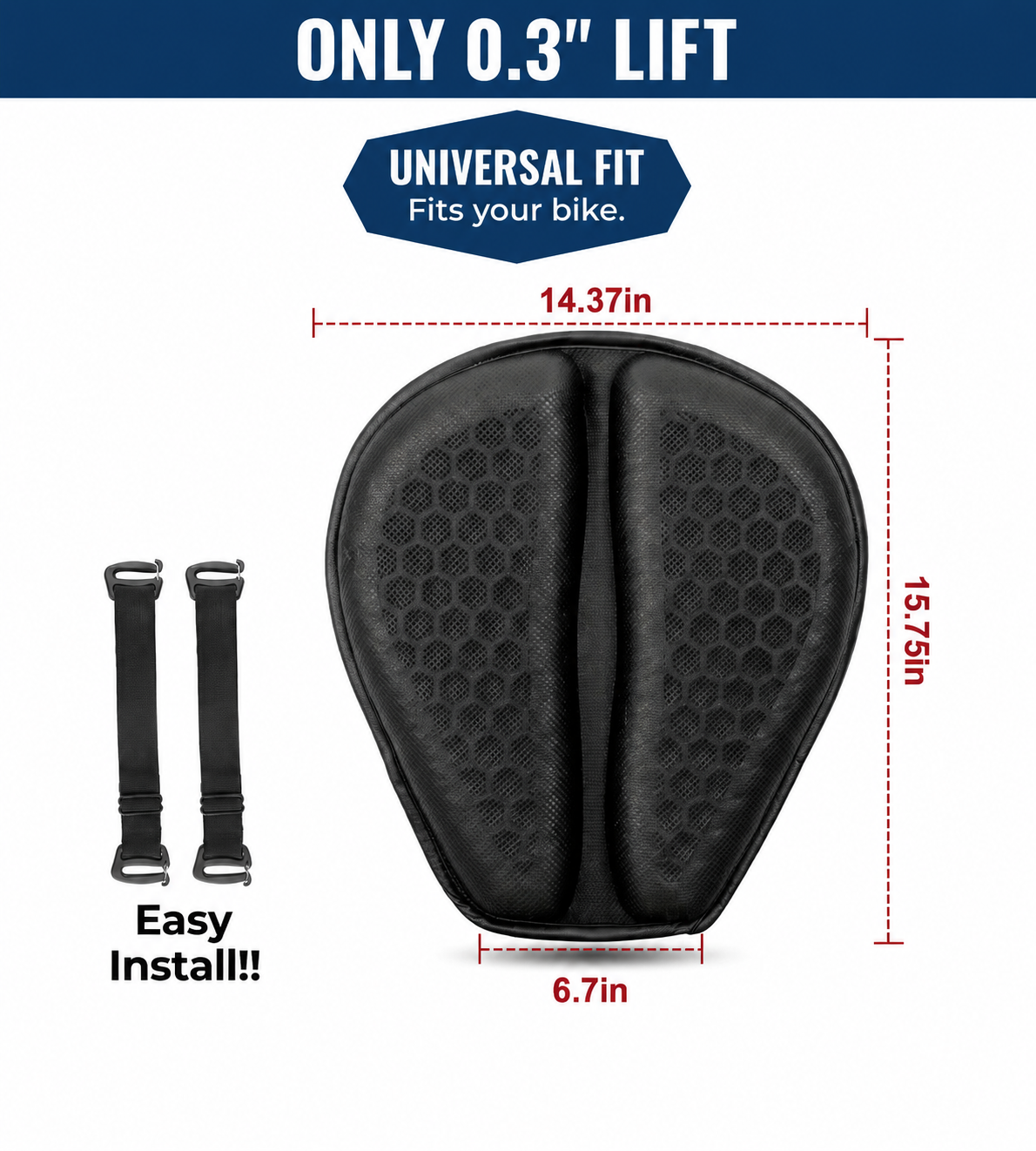 Ride Pain-Free in 2 Minutes With SaddleFix